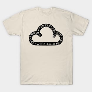 Retro cloud symbols T-Shirt